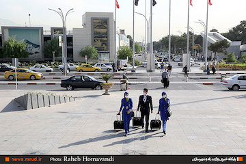 قیمت بلیت هواپیما افزایش نیافته است مهماندار فرودگاه