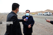 بازدید وزیر راه و شهرسازی از کمربند جنوبی تهران (آزادراه غدیر)