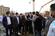 بازدید وزیر راه و شهرسازی از پروژه پردیس سازان نوید در تهرانسر