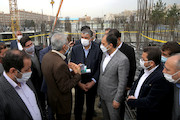 بازدید وزیر راه و شهرسازی از پروژه پردیس سازان نوید در تهرانسر