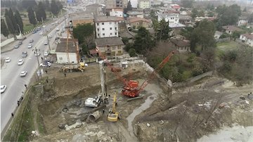 پیشرفت ۴۰درصدی پروژه راه دسترسی بندر نوشهر  بندر نوشهر