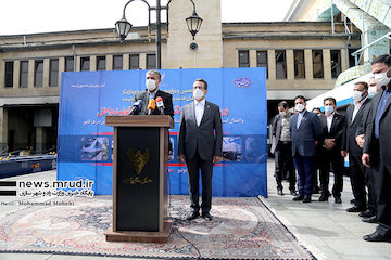 برگزاری مراسم اتصال راه‌آهن به متروی تهران برای نخستین بار در کشور