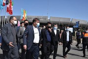 بازدید نوروزی رئیس سازمان راهداری و حمل نقل جاده‌ای از پایانه جنوب تهران