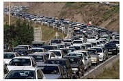 ترافیک آزاد راه تهران شمال