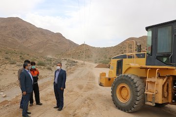 تکمیل بهسازی جاده کلات مطهری تا پایان ماه رمضان  کلات مطهری-خارتوران