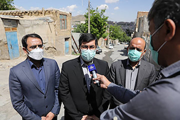بازدید مدیرعامل شرکت بازآفرینی شهری از سکونتگاههای غیررسمی اراک عبوری