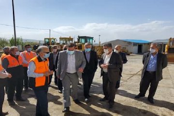 افزایش ۲۰ درصدی اعتبارات اداره کل راهداری و حمل و نقل جادهای آذربایجان شرقی بازدید مهندس امانی آذرشرقی.jpg