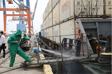 هیچ خدمه هندی وارد بندر خرمشهر نشده است/ تشدید اقدامات لازم برای کنترل کشتیهای ورودی به بندر خرمشهر بندر خرمشهر