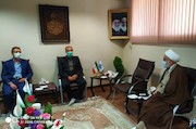 دیدار مدیر کل راه وشهرسازی کردستان با نماینده ولی فقیه