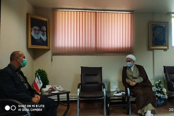 دیدار مدیرکل راه کردستان با نماینده رهبری