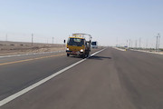 خط کشی ۴۰۰ کیلومتر از محورهای مواصلاتی سیستان و بلوچستان