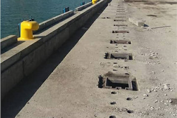 پایان تعمیرات اساسی اسکلههای حوضچه شماره یک بندرامیرآباد بندر امیرآباد