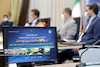 مراسم اولین مرحله بهره برداری  از ناوگان ریلی با حضور وزیر راه و شهرسازی