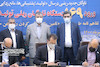 مراسم اولین مرحله بهره برداری  از ناوگان ریلی با حضور وزیر راه و شهرسازی