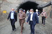 بازدید نماینده مردم اردبیل ، نیر ، نمین و سرعین در مجلس شورای اسلامی از پروژه احداث دوم تونل حیران 
