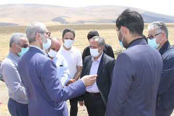 خبر بازدید رئیس سازمان بازرسی استان از پروژه های راه و شهرسازی اردبیل 