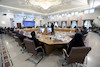 آخرین جلسه شورای معاونین وزارت راه وشهر سازی باحضور محمد اسلامی