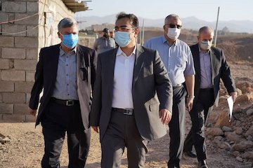 بازدید معاون وزیر راه و شهرسازی از پروژههای مسکن مهر و اقدام ملی شهر جدید هشتگرد بازدید