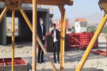 بازدید مدیرکل راه‌ و شهرسازی خراسان شمالی از اجرای طرح اقدام ملی مسکن در بجنورد 1