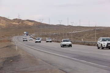 کاهش  ۳.۴ درصدی تردد در محورهای برونشهری تردد.JPG