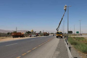 اجرای ۳۱ کیلومتر پروژه روشنایی در استان اردبیل روشنایی استان مرکزی