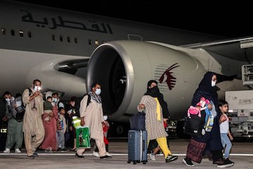 اولین پرواز تجاری بینالمللی افغانستان پس از خروج نیروهای خارجی قطر ایرویز