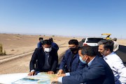 بازدید استاندار سیستان و بلوچستان از عملیات احداث بزرگراه محور زاهدان- زابل