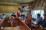 جلسه مدیر کل راه وشهرسازی کردستان با فرماندار مریوان
