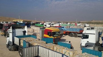 ترانشیپ بیش از یک میلیون تن كالا از پایانه های مرزی خوزستان ترانشیپ کالا