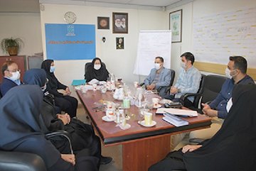 برگزاری ششمین نشست کارگروه سیاستگذاری، پشتیبانی و ارزیابی در شرکت بازآفرینی شهری جلسه
