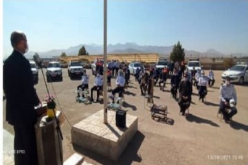 تجلیل از نمونه های ترافیکی همدان در هفته نیروی انتظامی هفته نیروی انتظامی