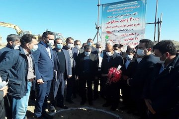 آغاز طرح جهش تولید مسکن با شروع به ساخت ۴۰۰۰ واحد مسکونی در اردبیل افتتاح