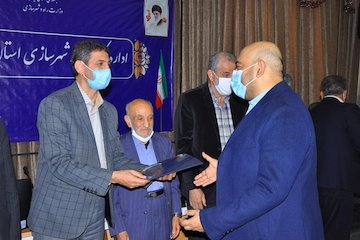 اعطا اعتبارنامه به هیئت مدیره دوره نهم سازمان نظام مهندسی استان اصفهان
