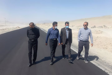 بهرهبرداری از عملیات احداث راه دسترسی به شهرک کامبوزیا شهرستان زاهدان  بهره برداری از عملیات احداث راه دسترسی به شهرک کامبوزیا شهرستان زاهدان