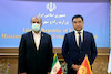 دیدار معاون اول نخست وزیر و وزیر امور اقتصاد و داریی جمهوری قرقیزستان با وزیر راه و شهرسازی جمهوری اسلامی ایران