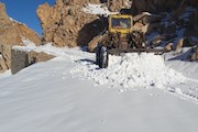 عملیات برف روبی - کرمانشاه 