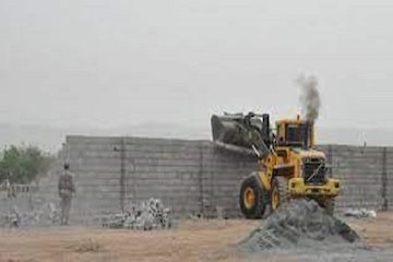 ۲۰ هکتار از اراضی دولتی به ارزش ۴۰۰ میلیارد تومان در شوشتر رفع تصرف شد  رفع تصرف