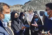 بازدید خبرنگاران از پروژه های راه سازی سیستان و بلوچستان
