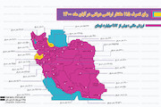 اینفوگرافیک| رفع تصرف  115 هکتار اراضی دولتی در آبان ماه 1400