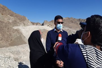 بازدید خبرنگاران از پروژه های راه سازی سیستان و بلوچستان
