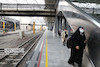 تهران در ایستگاه راه آهن؛ جنب و جوش مسافران و رعایت پروتکل‌ها 
