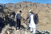 بازدید مدیرکل راهداری و حمل و نقل جاده ای سیستان و بلوچستان از بازگشایی و اصلاح مسیر محورهای کوهستانی و سخت گذر روستایی شهرستان میرجاوه واقع در دامنه شمالی کوه تفتان