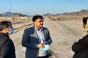 بازدید مدیر کل راه و شهرسازی سیستان و بلوچستان از روند احداث بزرگراه زاهدان- خاش