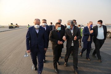 پروژه بهسازی باند ۲۹ چپ فرودگاه مهرآباد يک اقدام ملی است و بايد مستندسازی شود
 بازدید