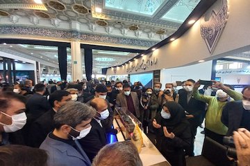 پنجمین نمایشگاه حملونقل، لجستیک و صنایع وابسته در مصلای تهران افتتاح شد وزیر نمایشگاه حمل و نقل