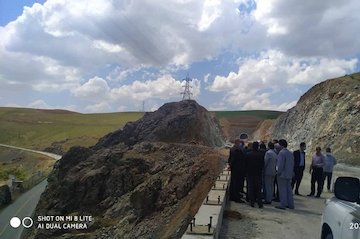 بازدیداز پروژه بزرگراهی کرمانشاه-میاندواب