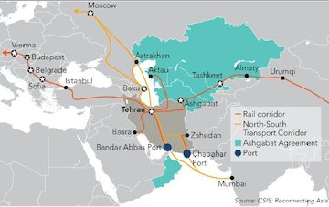 Iran's Regional Transport Diplomacy  کریدورهای بین المللی