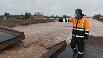 خسارت+راهداری+پل+باران