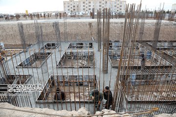پرداخت بیش از۲ هزار و ۷۰۰ میلیارد تومان تسهیلات طرح نهضت ملی در غرب تهران روند ساخت پروژه ۸۰۰ واحدی نهضت ملی مسکن در شهرک واوان شهرستان اسلام شهر