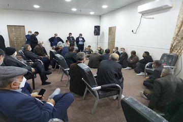 برگزاری میز خدمت اداره کل راه و شهرسازی در دفتر نماینده ولی فقیه و امام جمعه اهواز   میز خدمت در دفتر امام جمعه اهواز